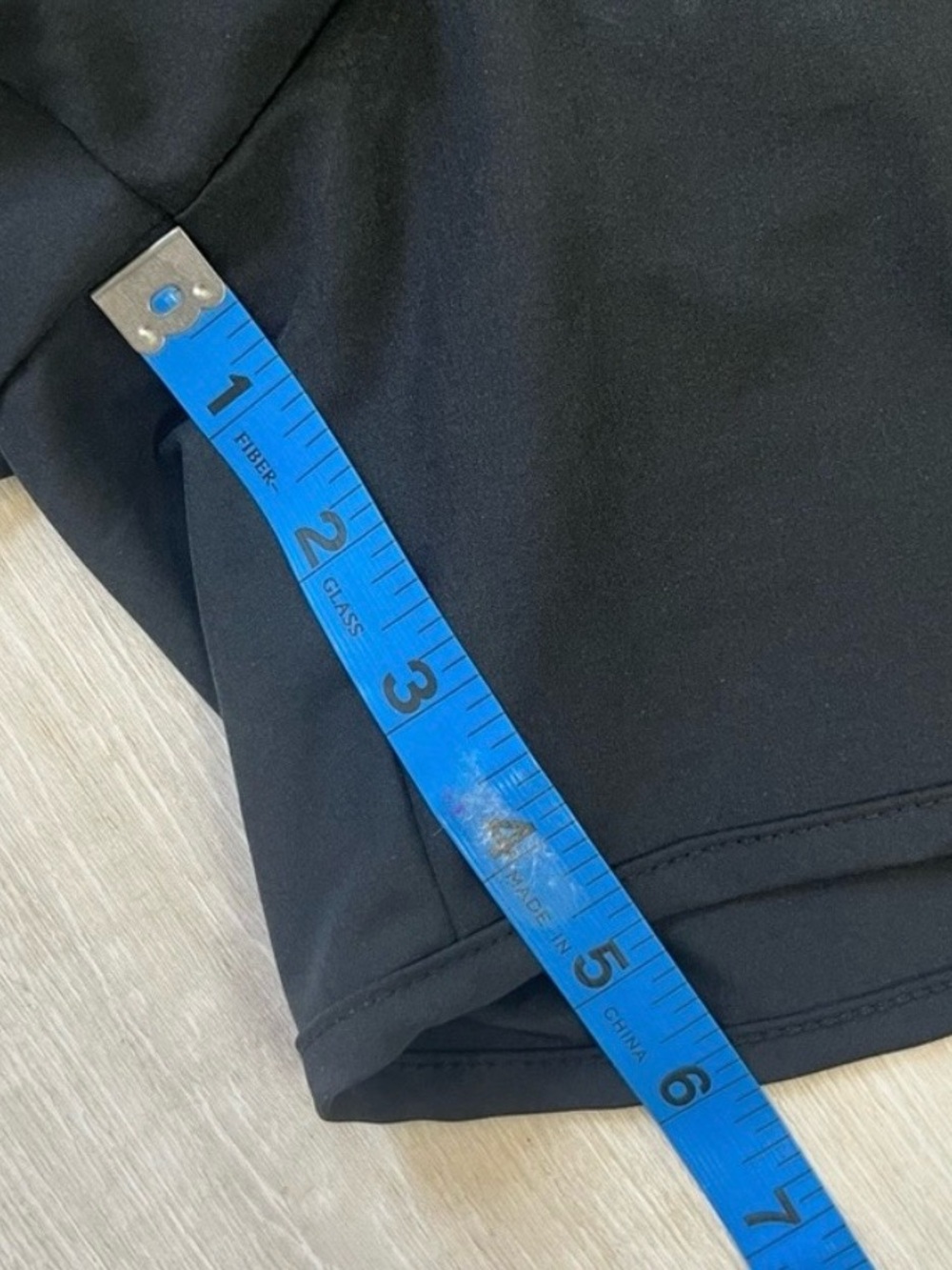 Hang Ten Women's Black Athletic Shorts with Zip Pocket - Picture 9 of 10